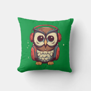 Musical Owl Kissen
