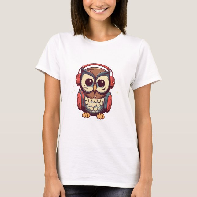 Musical Owl T-Shirt (Vorderseite)