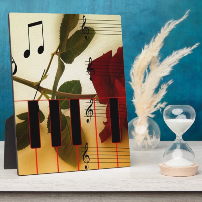 Musical Panio Keys Fotoplatte (Seite)