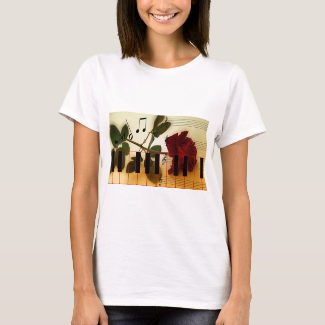 Musical Panio Keys T-Shirt (Vorderseite)