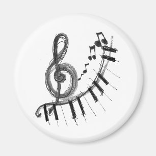 Musical Piano Magnet