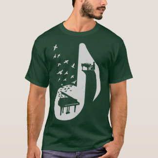 Musical Piano T-Shirt