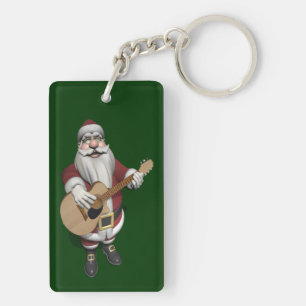 Musical Santa Claus spielen Weihnachtslieder Schlüsselanhänger