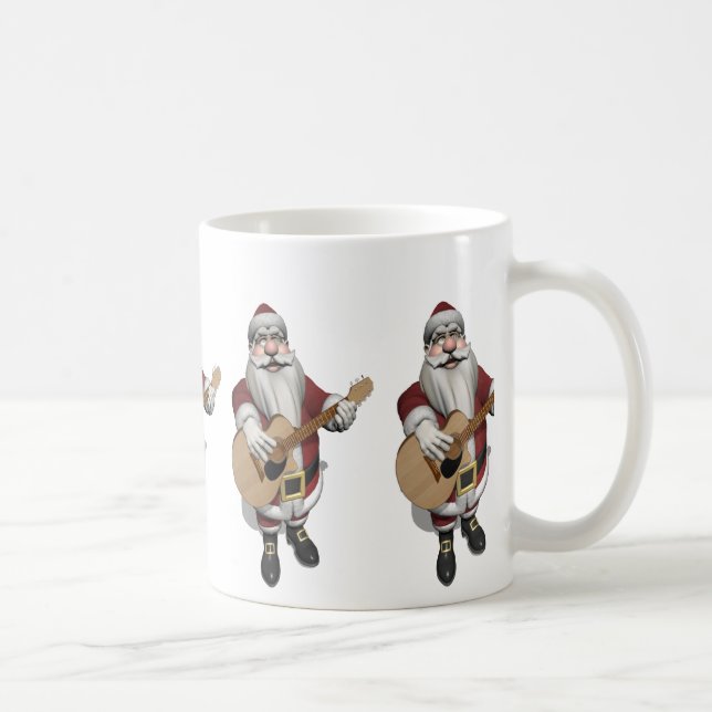 Musical Santa Claus spielen Weihnachtslieder Tasse (Rechts)