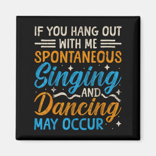 Musical Theatre Nerds Theater Geek Grafik-Zitat A Magnet