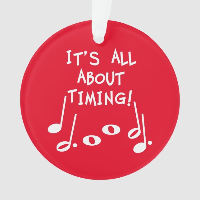 Musical Timing Ornament (Vorderseite)