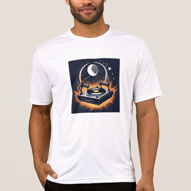 Musical Vibe Graphic T-Shirt (Vorderseite)