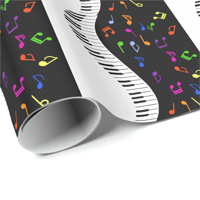 Musical Waves Geschenkpapier (Rolleneckpunkt)