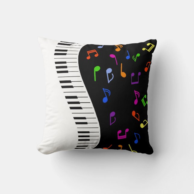 Musical Waves Kissen (Vorderseite)
