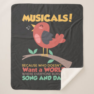 Musicals, weil wer nicht Song und Tanz Will Sherpadecke