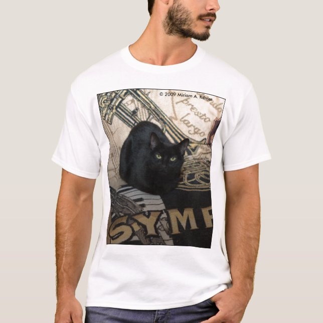 musicat.tee1477, © Miriam 2009 A. Kilmer T-Shirt (Vorderseite)