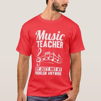 Musiceacher Musical Notes friends T-Shirt