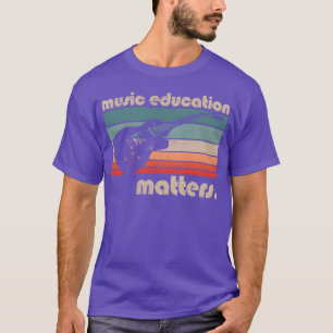 Musiceacher Musician Music Bildung Matters Junge T-Shirt
