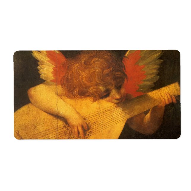 Musician Angel Lute von Rosso Fiorentino (Vorne)