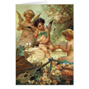 Musician Angels von Hans Zatzka, Viktorianische Ku
