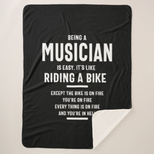 Musician Job Titel Geschenk Sherpadecke