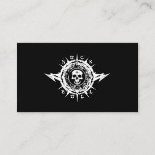 Musician Music Industry Gitarre Lessons Rock Band Visitenkarte