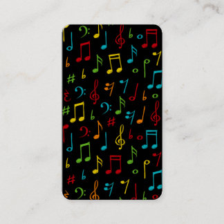 Musician Music Teacher Business Card Visitenkarte