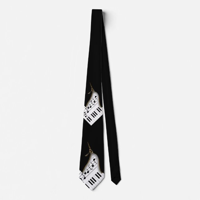 Musician Zippers Krawatte (Vorderseite)