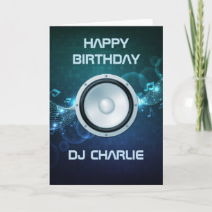 Musicians Birthday Card Karte