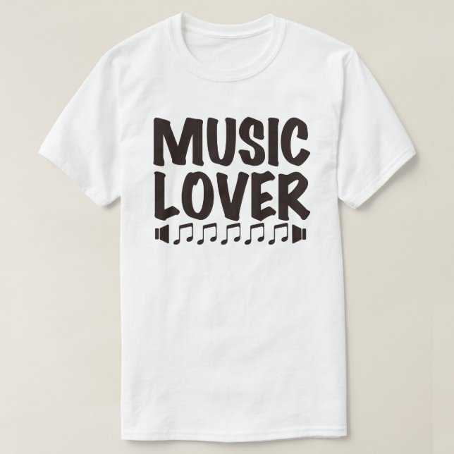 MusicLover/T T-Shirt (Design vorne)