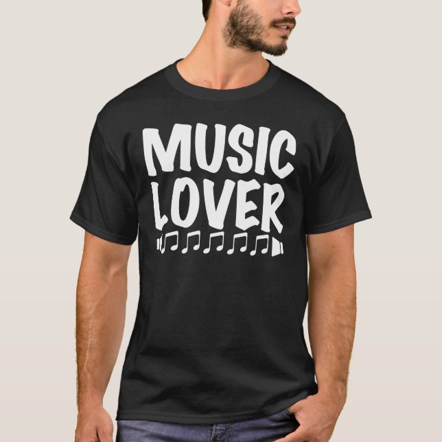 MusicLover/T T-Shirt (Vorderseite)