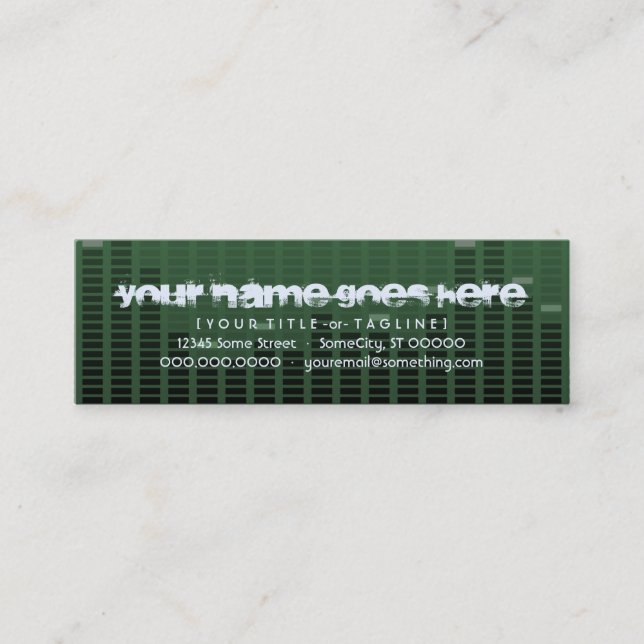 musicmeterz. v2. mini visitenkarte (Vorderseite)