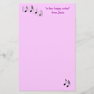 MusicNote Briefpapier-fertigen besonders an Briefpapier