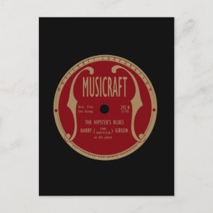Musicraft Label Postkarte