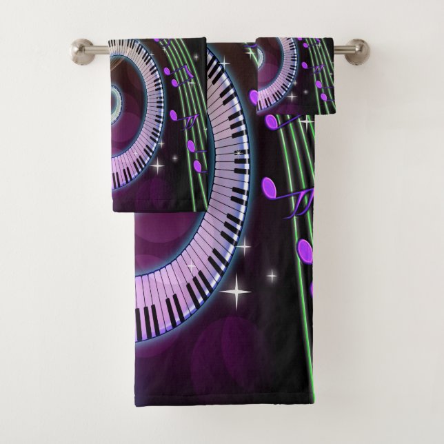 Musik 1 Badezimmer-Tuch-Set Badhandtuch Set (Insitu)