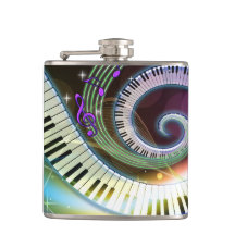 Musik 1 eingewickelte Flasche