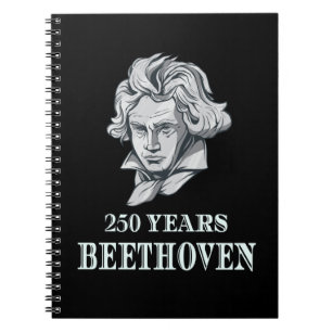Musik - 250 Jahre Ludwig van Beethoven Notizblock