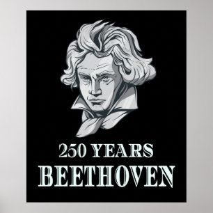 Musik - 250 Jahre Ludwig van Beethoven Poster