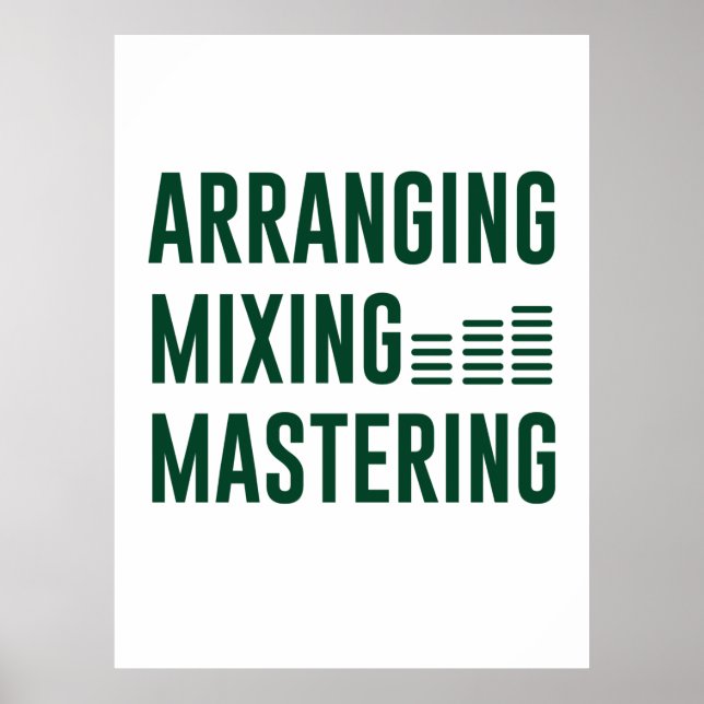 Musik-Arting-Mixing-Mastering Poster (Vorne)