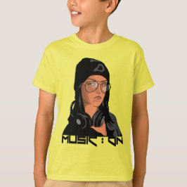 Musik auf dem Kids-T - Shirt