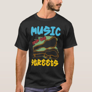 Musik aus dem Musikgeschäft der Straße T-Shirt
