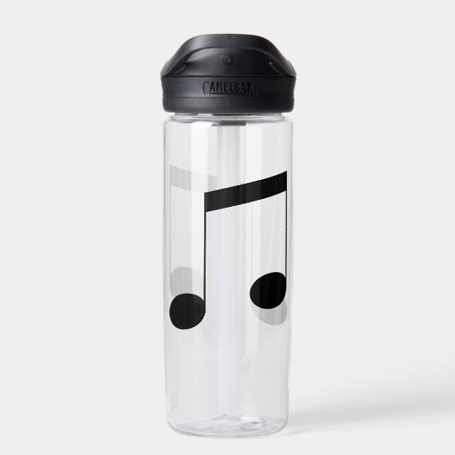 Musik-Beam-Note, Trinkflasche (Rückseite)