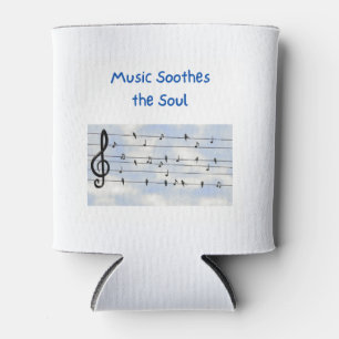 Musik Beruhigt das Soul auf einem Dosenkühler