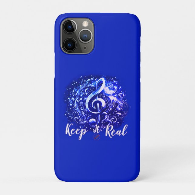 MUSIK - BLEIB AUTHENTISCH  Case-Mate iPhone HÜLLE (Rückseite)
