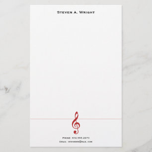 Musik Briefpapier