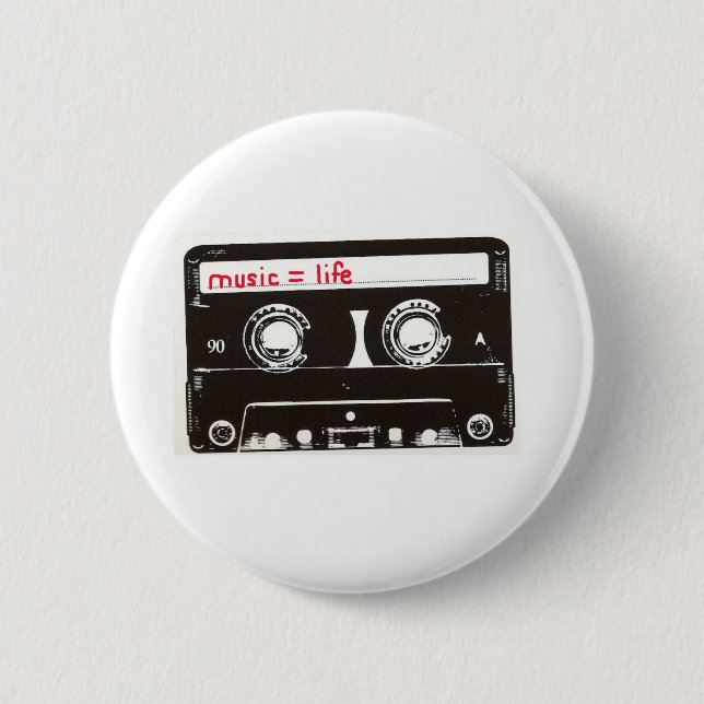 Musik Button (Vorderseite)