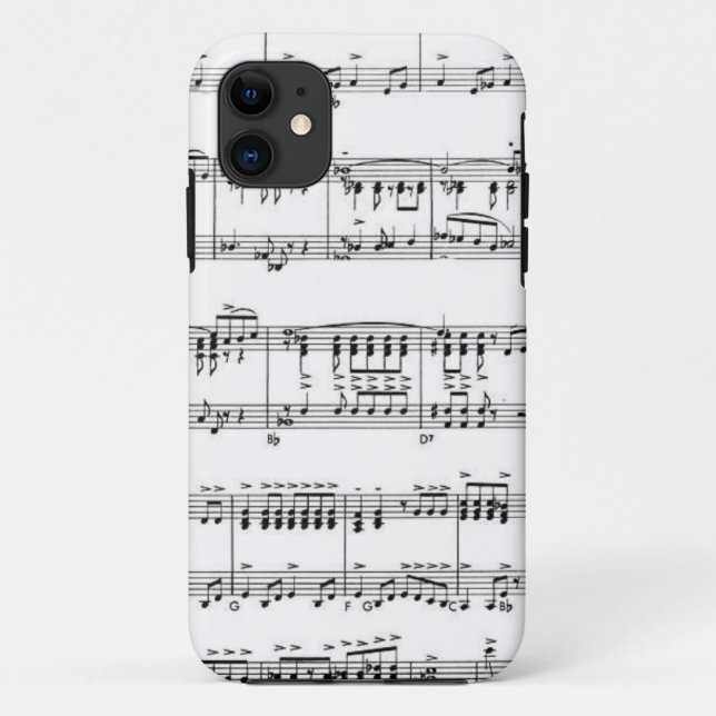 Musik Case-Mate iPhone Hülle (Rückseite)