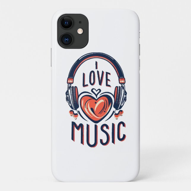 Musik Case-Mate iPhone Hülle (Rückseite)