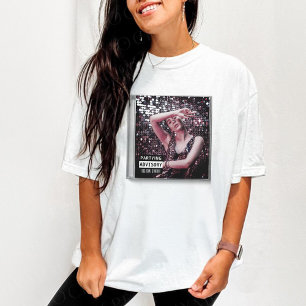 Musik CD Case Album Cover Geburtstagsparty T-Shirt