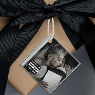 Musik CD Case Album Cover Wedding Geschenkanhänger
