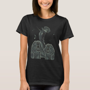 Musik Chihuahua DJ Hund Lustiges Tier Musiker T-Shirt