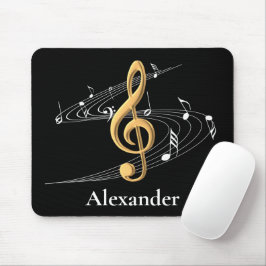 Musik Clef Ristorante della Carrà Personalisiert Mousepad