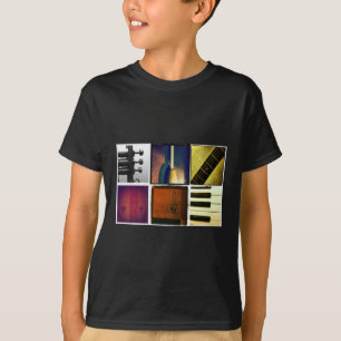 Musik-Collage T-Shirt