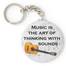 Musik denkt mit Gitarre