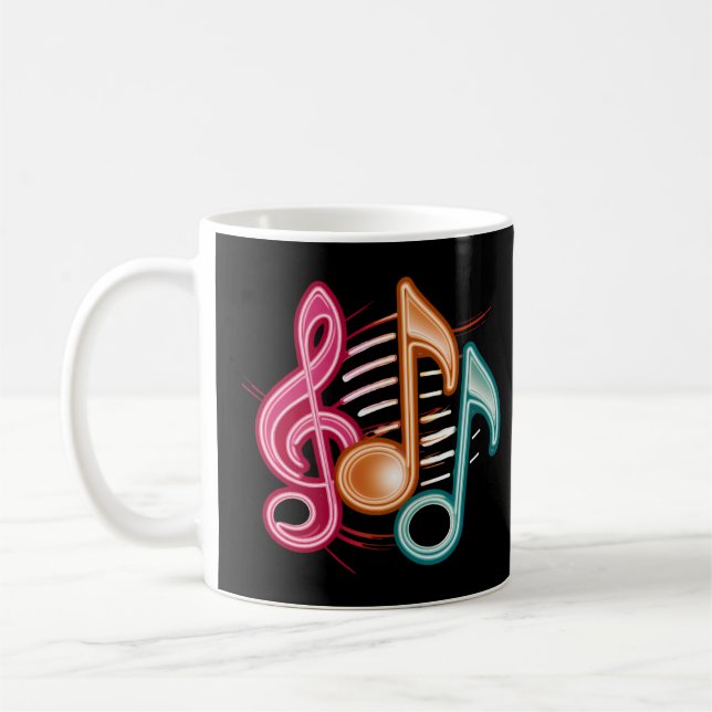 Musik der 90er Jahre Kaffeetasse (Links)